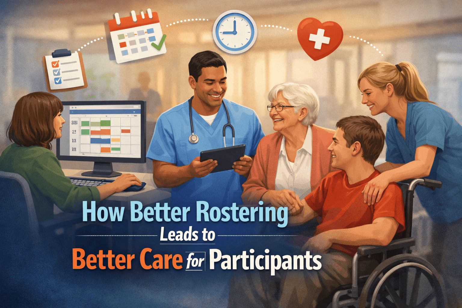 How Better Rostering Leads to Better Care for Participant